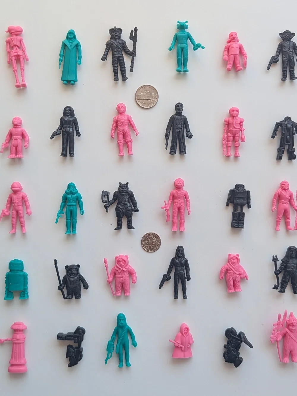 STAR WARS FIGURES 1985 - Promotional YUPI Colombian - Licensed
